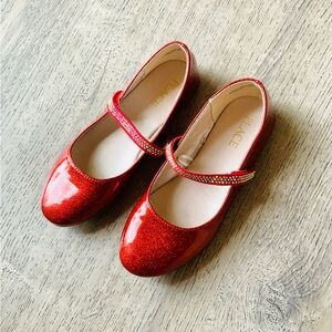 Children's Place Red Dress Shoes Little Girl 13